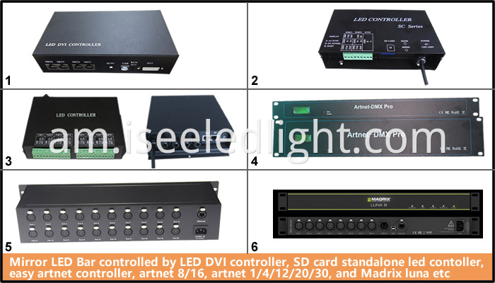 Digital Mirror LED Bar Light Controller